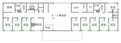 ２階平面図